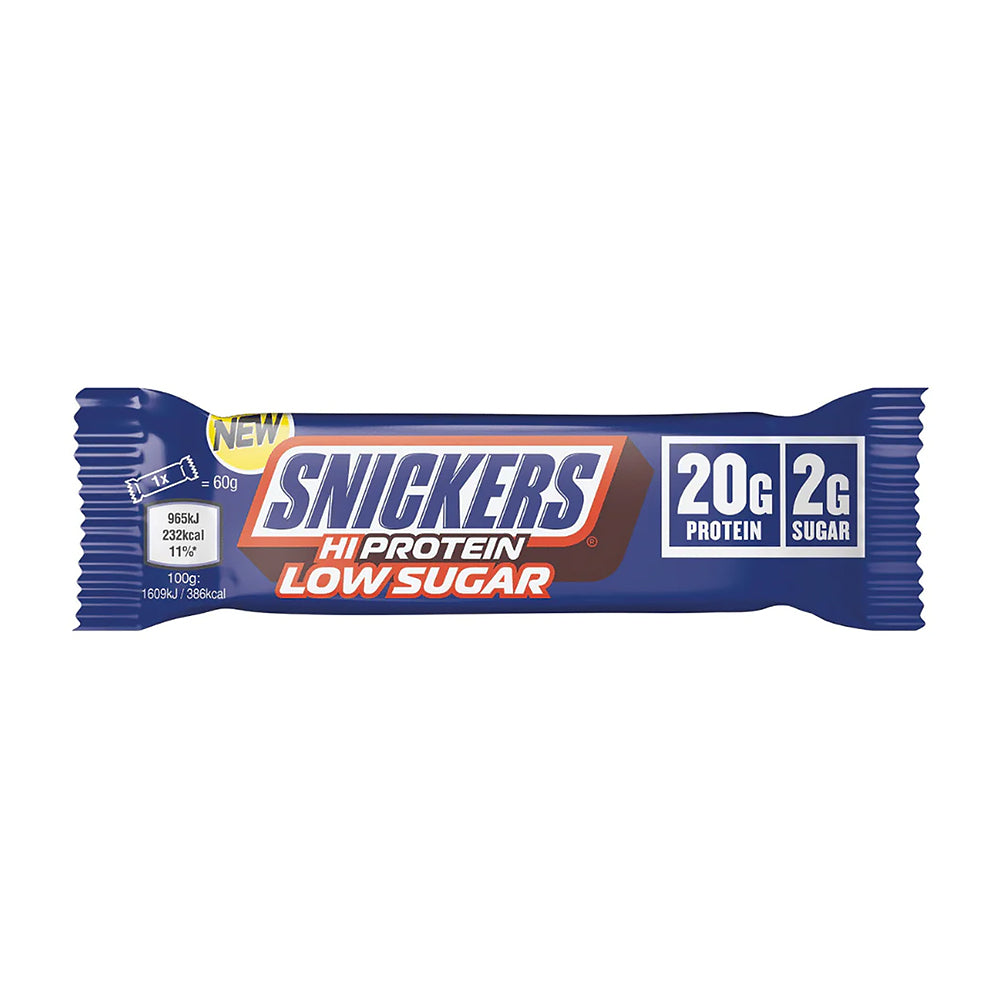 Snickers low Sugar High Protein Bar Milk Chocolate.