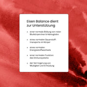 Eisen Balance.