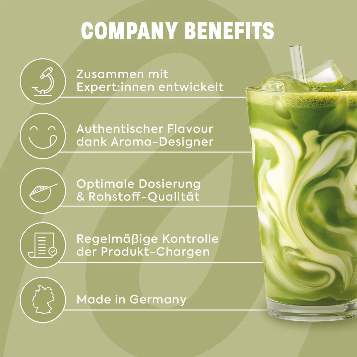 Protein Iced Matcha Latte