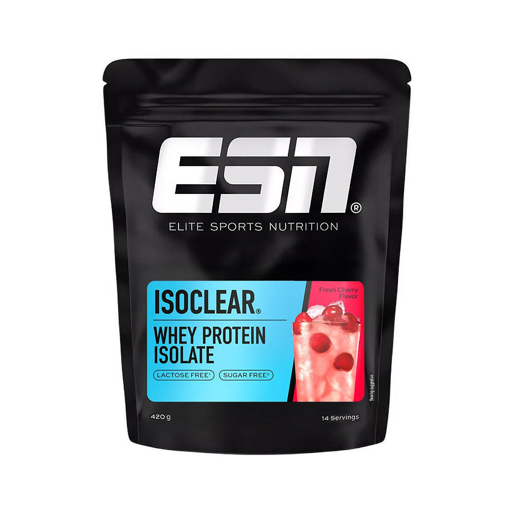 ESN Isoclear Whey Protein Isolate 420g – klares Proteinpulver, 25g Protein pro 30g Portion, fett- zuckerfrei, enthält Milch, 14 Portionen