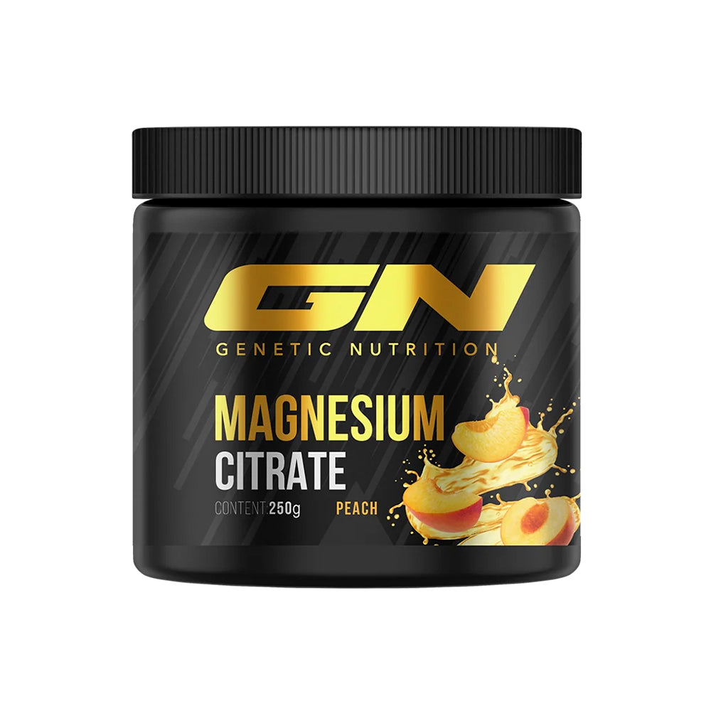 GN Magnesium Citrate Pulver 250g Kirsche – 570mg Magnesium pro 5g Portion, schnell löslich, Made in Germany, mit Sucralose