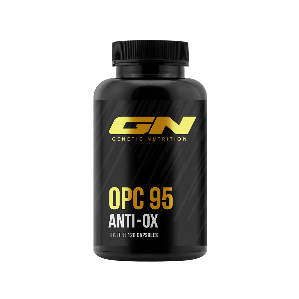GN Laboratories OPC 95 Kapseln 120 Stück Dose Traubenkernextrakt 366mg weisser Hintergrund Made in Germany