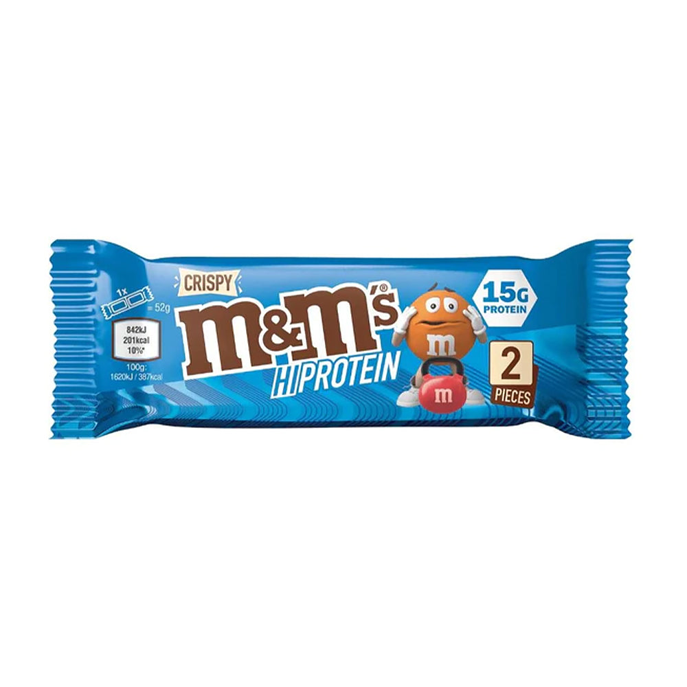 M&M HiProtein crispy.