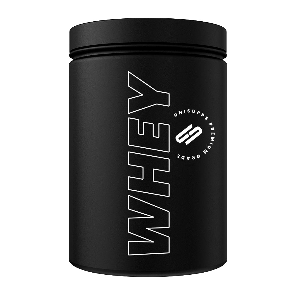 UNISUPPS Pure Whey Protein 908g Dose – ultrafiltriertes Molkenproteinkonzentrat mit Laktase, 74g Protein pro 100g, nur 2 Zutaten, Made in Germany