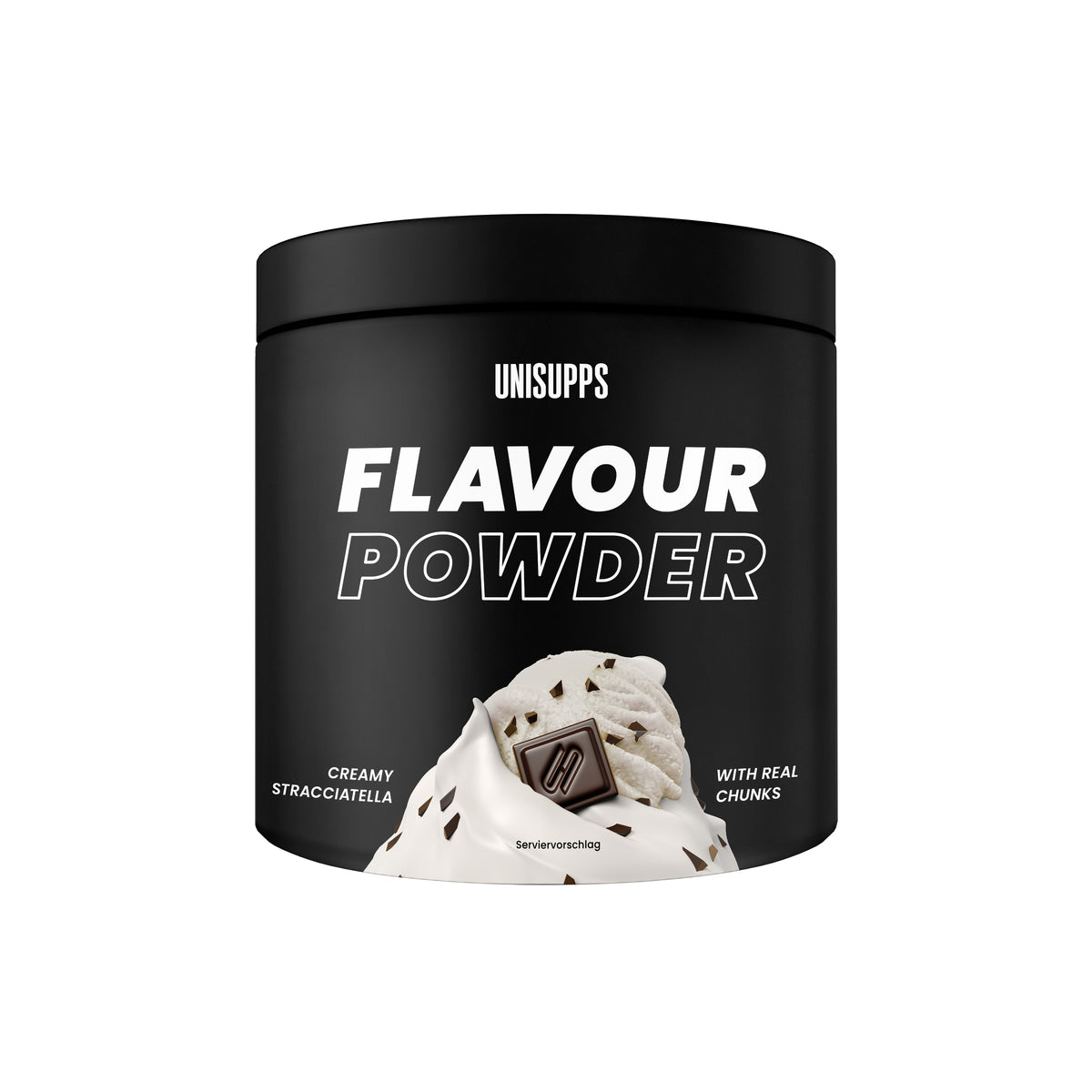 UNISUPPS Flavour Powder 250g – Geschmackspulver für Quark, Joghurt, Shakes und Porridge, kalorienarm, mit Sucralose und Laktase