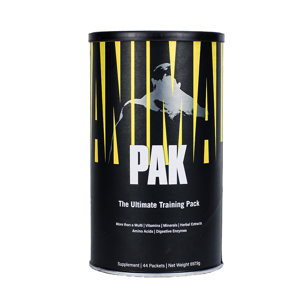 Animal Pak 44 Packs – Frontansicht der Dose auf weissem Hintergrund, 44 Paks Multivitamin