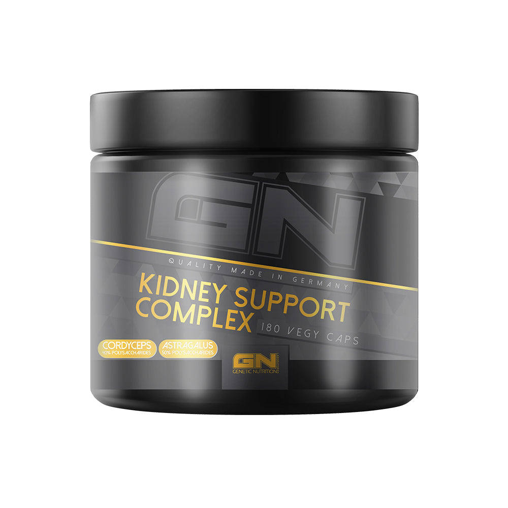 GN Kidney Support Complex 180 Kapseln – 6 Pflanzenextrakte: Astragalus, Petersilienblatt, Uva Ursi, Wacholderbeere, Cordyceps, Sellerie