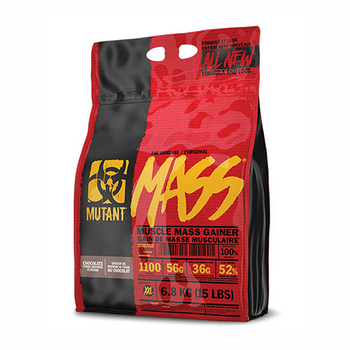 Mutant Mass 6800g – Frontansicht des Beutels Vanilla Ice Cream auf weissem Hintergrund, Weight Gainer