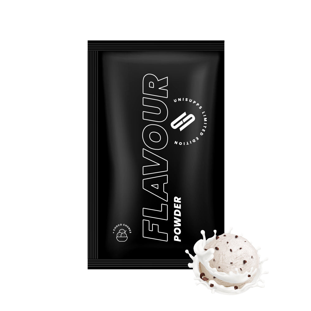 UNISUPPS Flavour Powder 25g Sample – Geschmackspulver für Quark, Joghurt, Shakes und Porridge, kalorienarm, mit Sucralose und Laktase