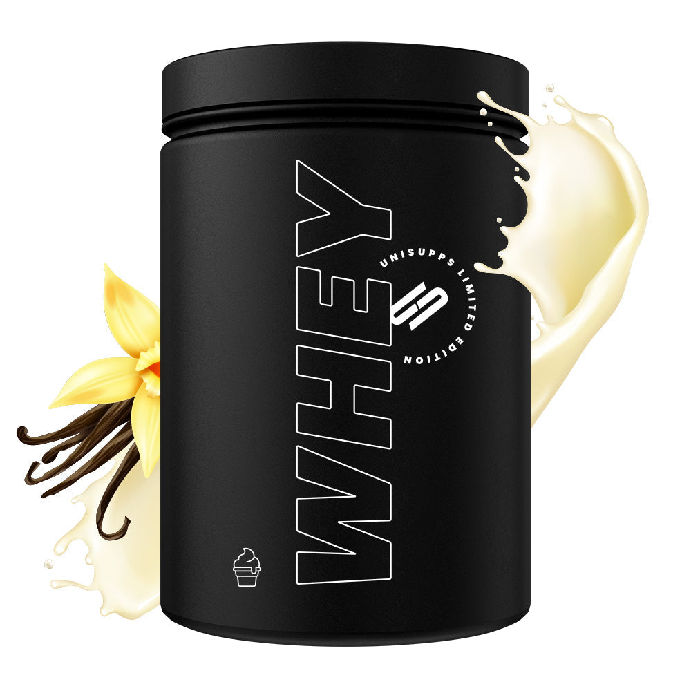 UNISUPPS WHEY Protein 908g schwarze Dose Vanillie
